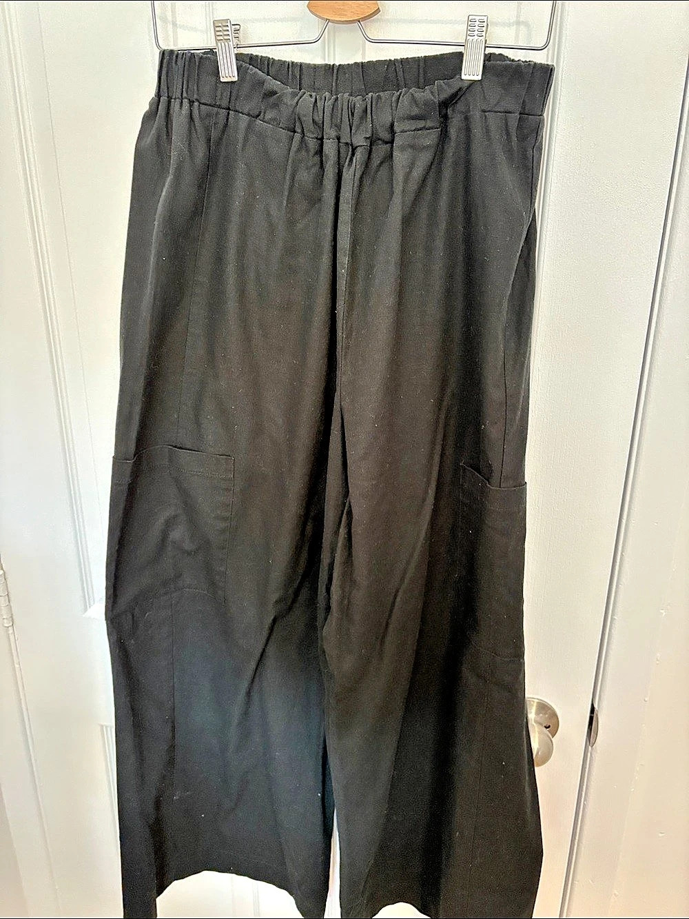 MAS Montréal Wide Leg Linen Cotton Pants Size XL